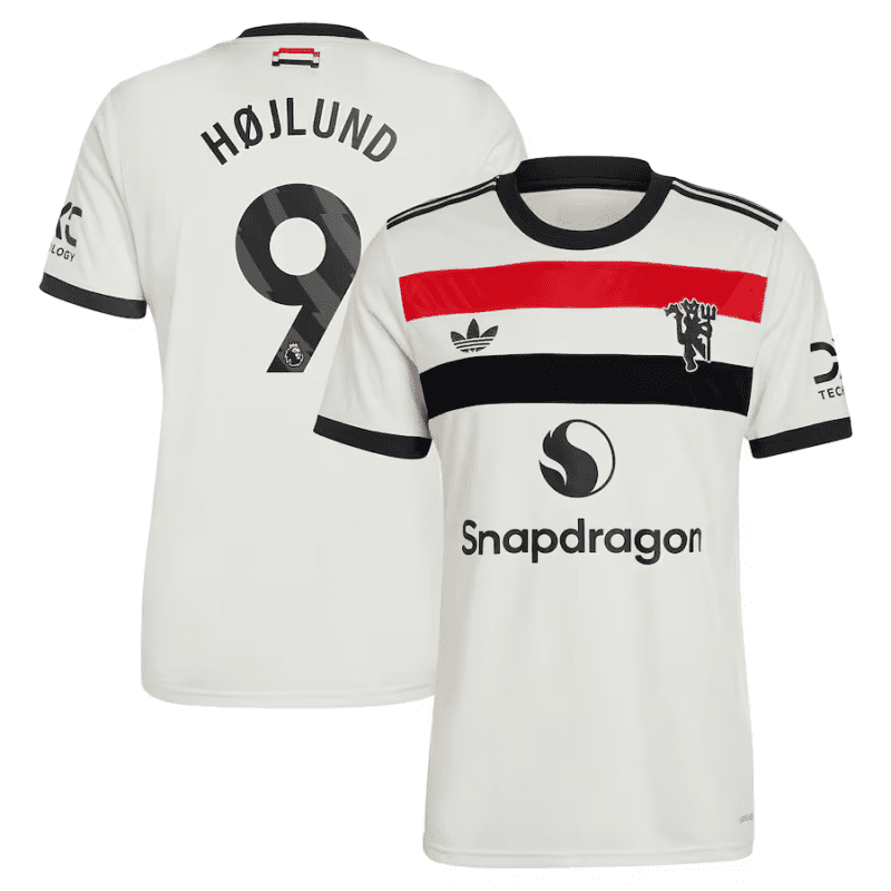 adidas manchester united third jersey 2024 25 rasmus hojlund