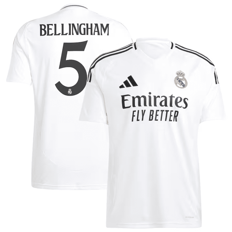 real madrid home jersey 2024 25 jude bellingham