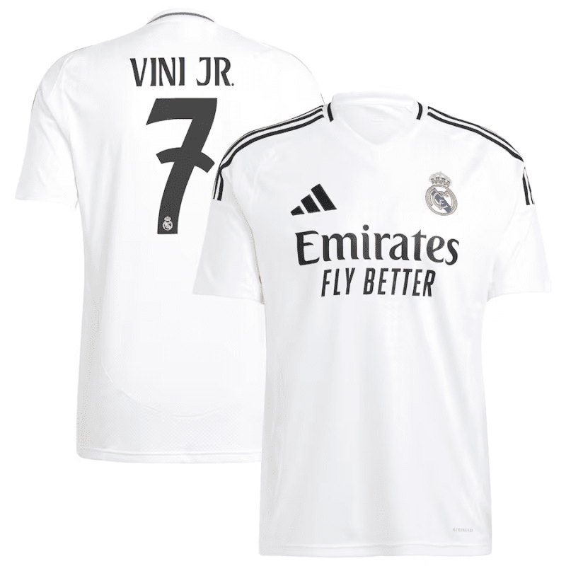 real madrid home jersey 2024 25 vini jr